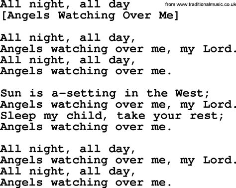 all night and all day lyrics|all night all day song lyrics.